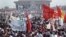 中国当局八九六四镇压学生运动之前的北京天安门广场 （1989年5月17日）