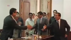 柬埔寨首相與反對黨領袖舉行第二天會談