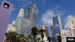 加州经济依然强劲（美国之音国符拍摄）