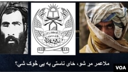 塔利班领导人奥马尔。