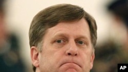 美國駐俄羅斯新任大使邁克爾.麥克福爾