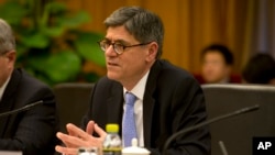 美国财政部长雅各布·卢 (Jacob Lew)