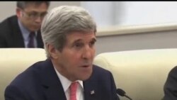 2014-02-14 美國之音視頻新聞: 克里呼籲中國向北韓施壓結束核武器項目