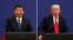 China US Xi vs Trump. Xi Jinping vs Donald Trump 