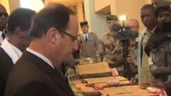 法國總統奧朗德抵達馬里訪問