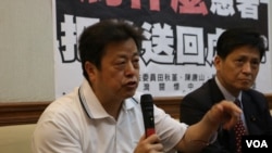 前立法委员钱达（美国之音杨明拍摄）