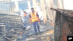 Fashewar bom a kasuwar birnin Bauchi.