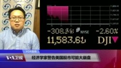 VOA连线(秦伟平)：经济学家警告美国股市可能大崩盘