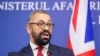资料照：英国外相克莱弗利（James Cleverly）