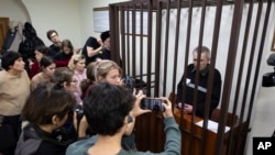 Алексей Горинов в зале суда. 29 ноября 2024 г. 