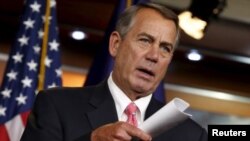 眾議院議長貝納(資料圖片)