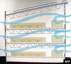 地板气流分配系统提供夜间散热效果