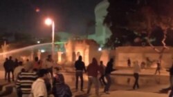 埃及抗議者與警察爆發衝突