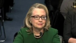 希拉里克林頓就美國駐班加西領館遇襲事件在國會作證