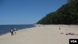 贝加尔湖(美国之音白桦拍摄) 