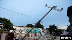 墨西哥胡奇坦震後景象 (2017年9月8日)