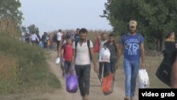 難民徒步抵達歐洲