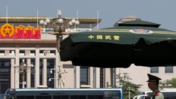 北京举行阅兵首场彩排 当局维稳升级