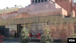 红场列宁墓 美国之音白桦