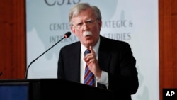 前國家安全顧問博爾頓。