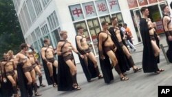 北京的"斯巴达武士"（2015年7月22日）