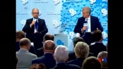 2014-09-13 美國之音視頻新聞: 亞采紐克指責俄企圖鯨吞整個烏克蘭