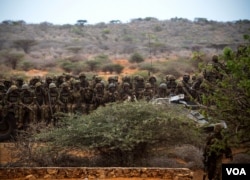 የኬንያ ወታደር በሶማሊያ /ፎቶ ፋይል/