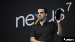 谷歌星期三推出平板電腦產品NEXUS 7