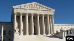 美国最高法院(美国之音王南拍摄) 