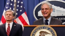 涉中國政府在美國境內非法惡意活動 美國司法部宣佈在三宗案件中指控13人