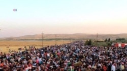 數千敘利亞人湧進庫爾德斯坦