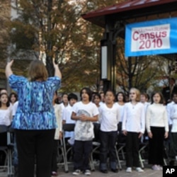 小学生演唱[星条旗永不落]