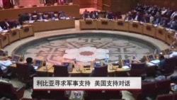 利比亚寻求军事支持 美国支持对话