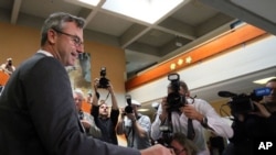 奥地利总统候选人诺贝特·霍费尔