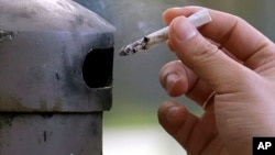 吸烟每年导致将近50万美国人丧生