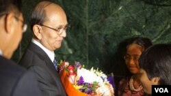 缅甸总统吴登盛5月19号访问美国之音