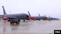 位於首都華盛頓附近馬里蘭州的安德魯斯空軍基地（視頻截圖）