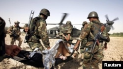 國際部隊在阿富汗