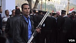 1月25日开罗解放广场高度警戒