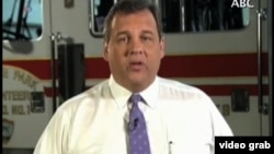 新泽西州州长克里斯蒂在竞选