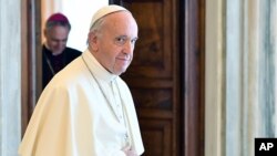 教宗方濟各 (資料圖片)