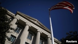 位於華盛頓的美國司法部大樓（路透社）