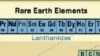 统称稀土元素的17种化学元素列表