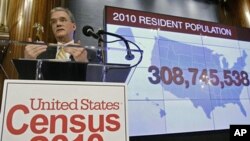 Census Director Robert Groves announces results for the 2010 U.S. Census at the National Press Club, Dec. 21, 2010
