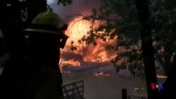 美國加州大火繼續蔓延消防人員一死三傷