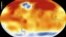This illustration obtained from NASA on January 20, 2016 shows that 2015 was the warmest year since modern record-keeping began in 1880, according to a new analysis by NASA’s Goddard Institute for Space Studies. 