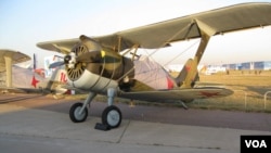 莫斯科航展上的蘇聯 I-15戰機