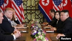 美國總統特朗普與北韓領導人金正恩2月28日在越南河內再度會晤。