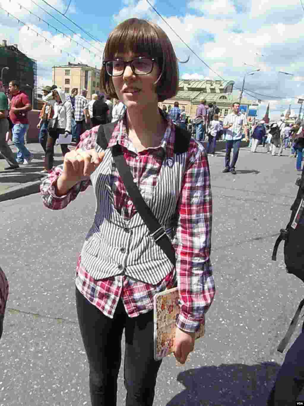 反对派活动人士基恰诺娃。