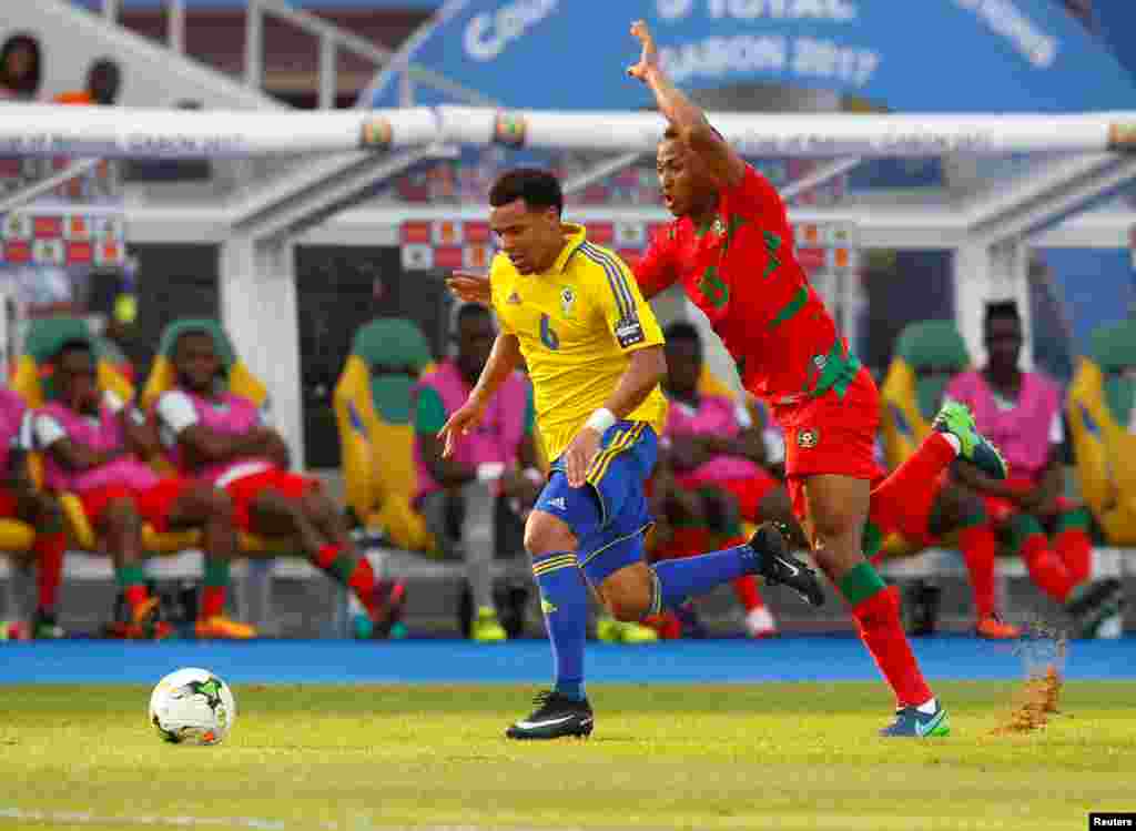 Dorgommii Kubbaa Miilaa Biyyoota Afrikaa Bara 2017, Gaaboon